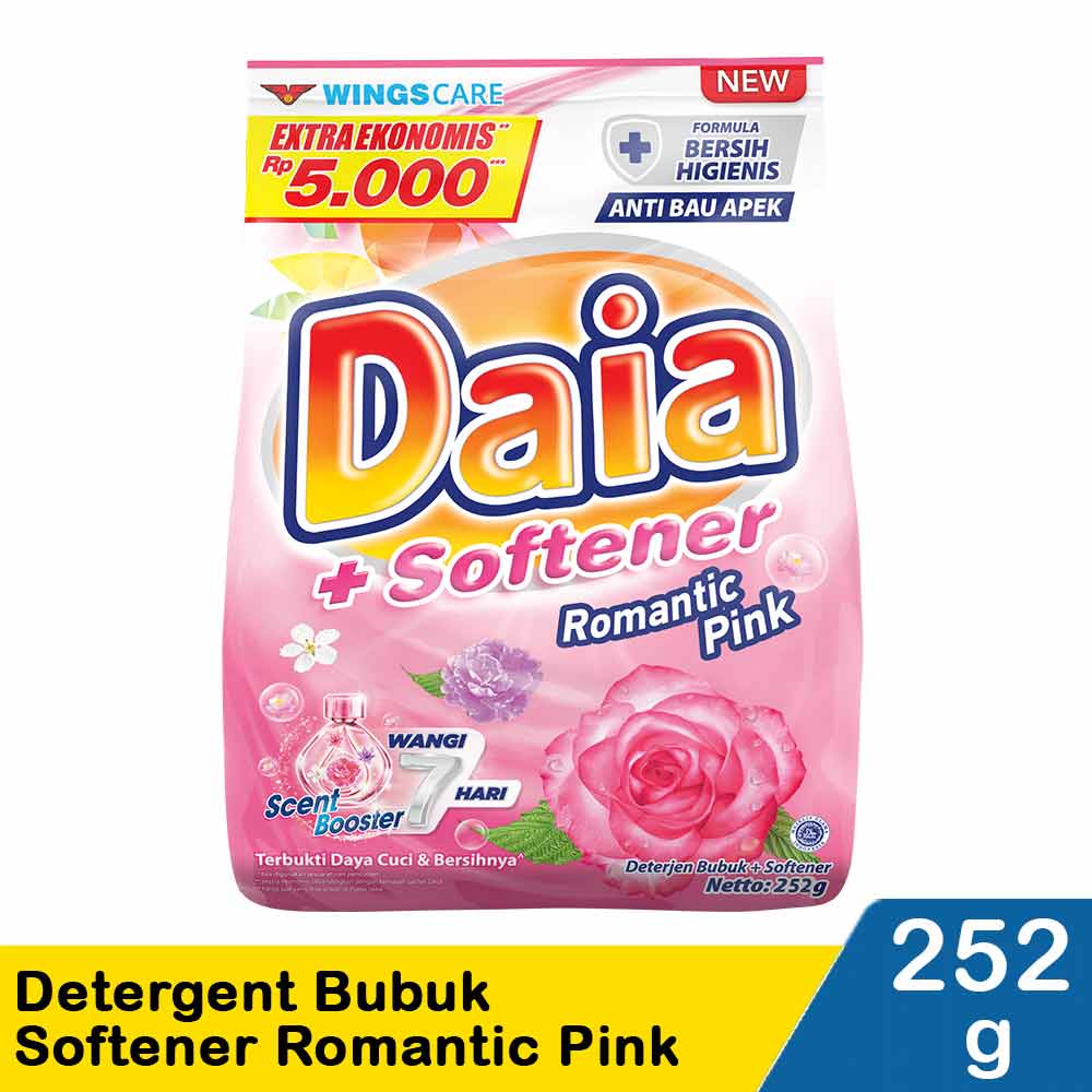 Daia Detergent Bubuk  Softener 290g KlikIndomaret