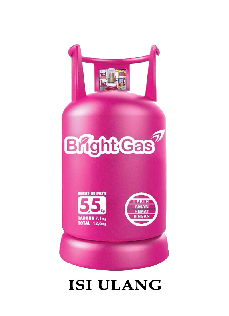 Bright Gas Isi Pcs 5 5Kg Klik Indomaret