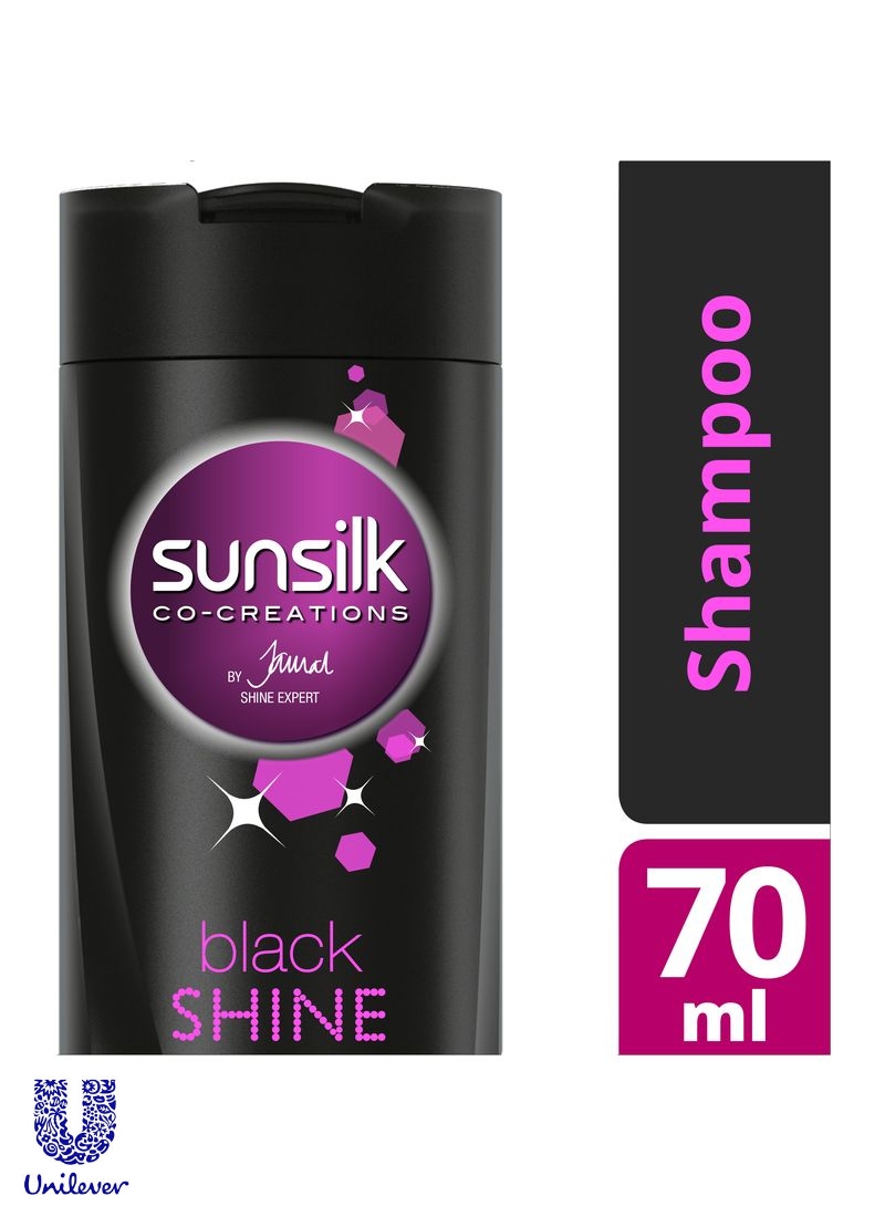 Sunsilk Shampoo Co-Creations Black Shine Btl 70Ml | KlikIndomaret