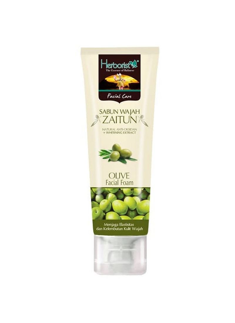 Herborist Facial Foam Zaitun 80g Klikindomaret