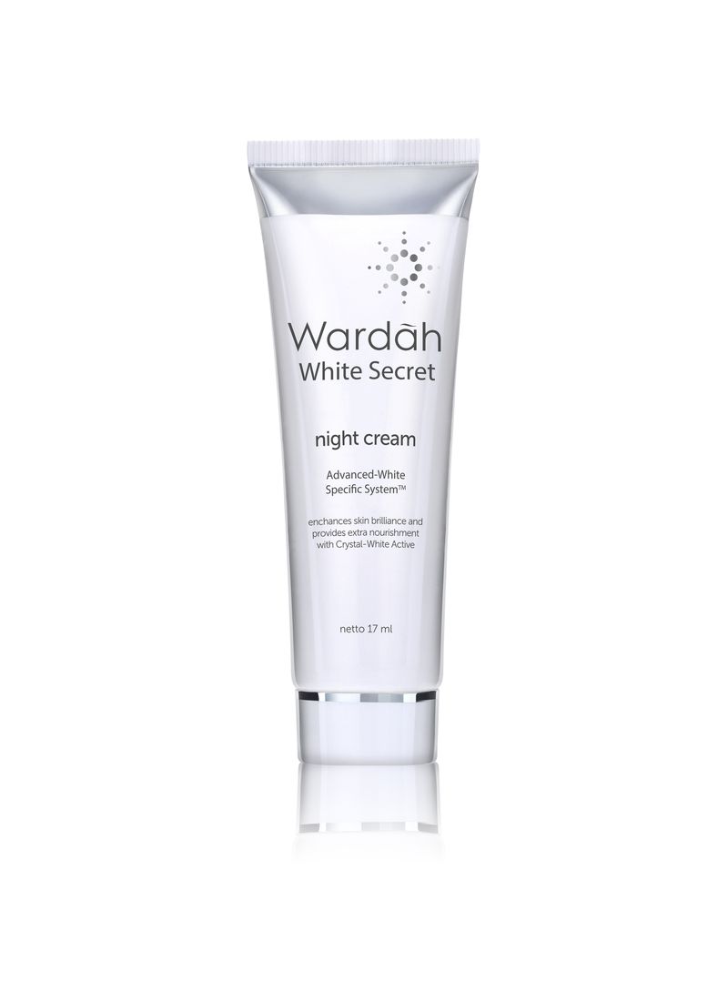 Wardah White Secret Night Cream 17ml Klikindomaret