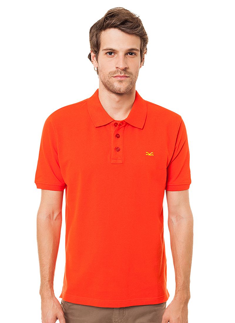 Carvil ORA 01B POLO  SHIRT ORANGE M KlikIndomaret