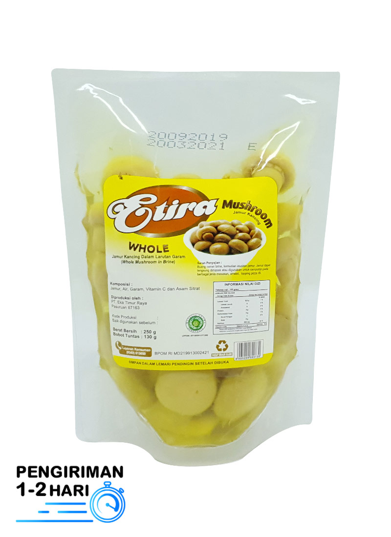 Etira Mushroom Whole 250g | Klik Indomaret