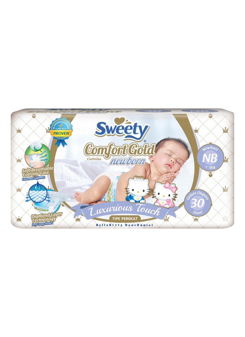sweety pampers new born