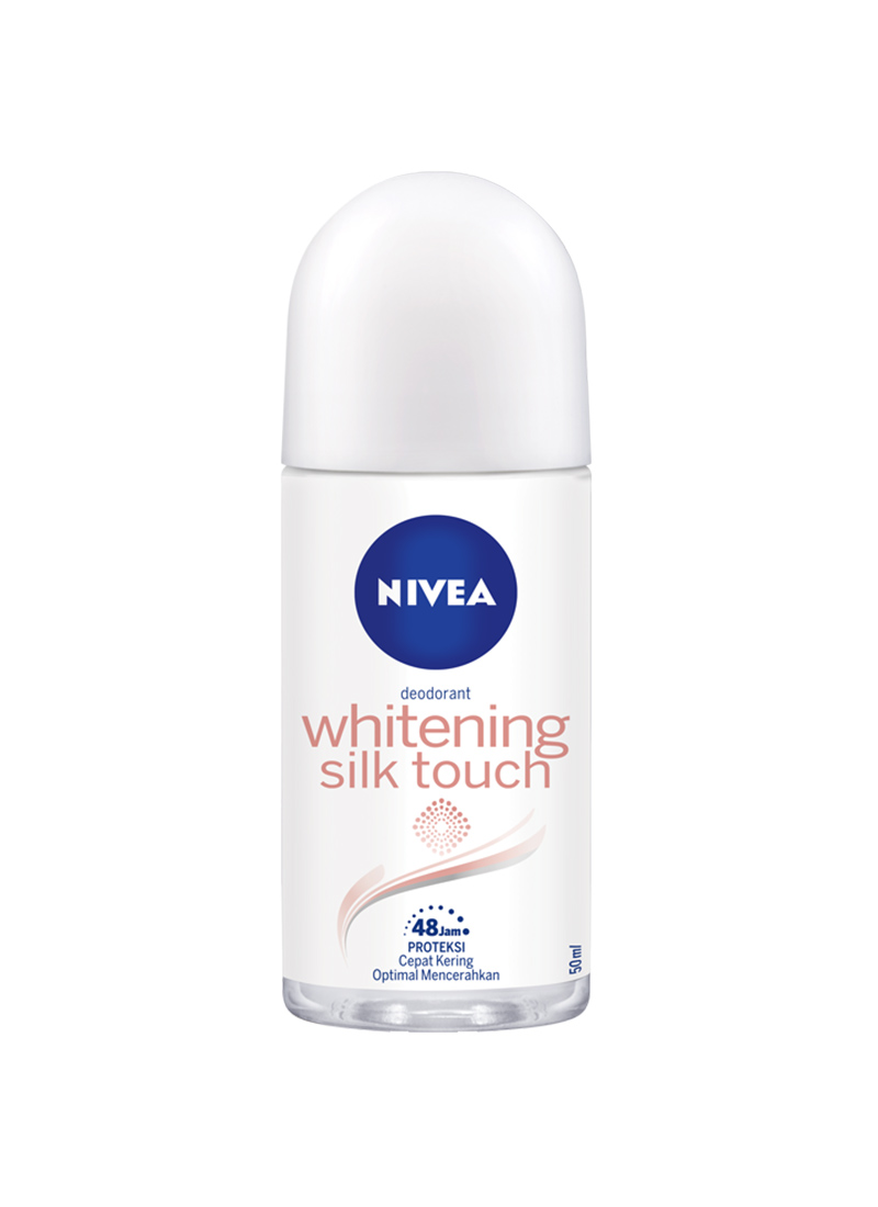 Nivea Deo Roll On Whitening Silk Touch 50Ml | Klik Indomaret