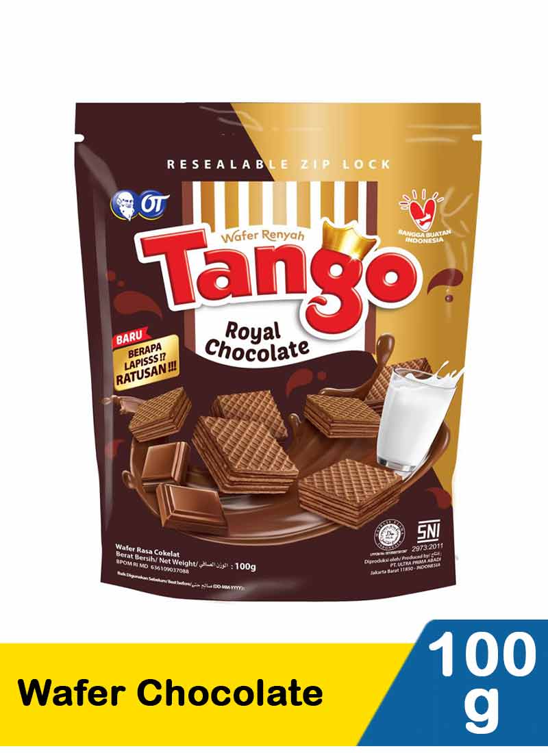 Tango Wafer Chocolate 115g | KlikIndomaret