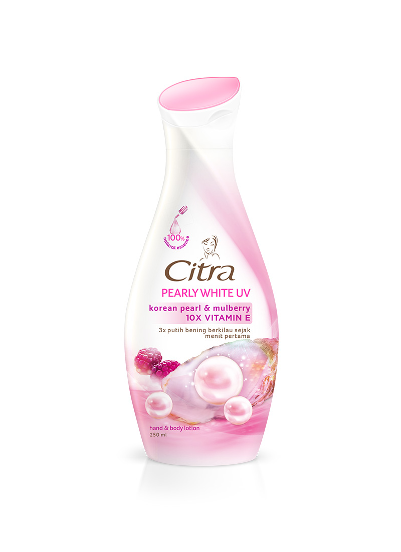 Citra Body Lotion Pearly White UV (New) 120mL