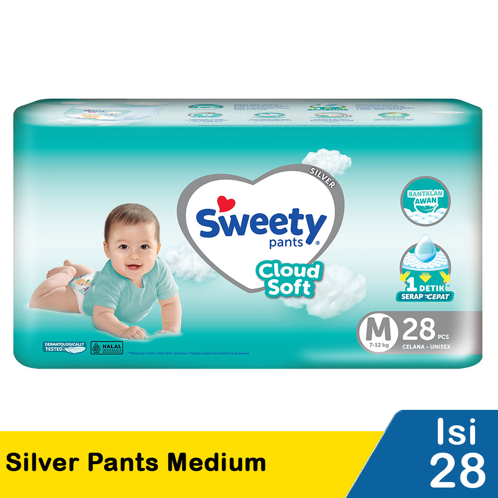 Sweety Silver Pants 28'S Medium | Klik Indomaret