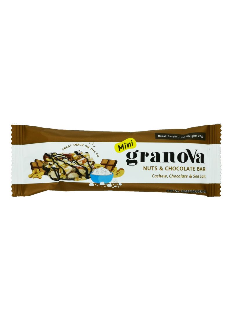 Granova Nut & Chocolate Mini Bar 26g | Klik Indomaret