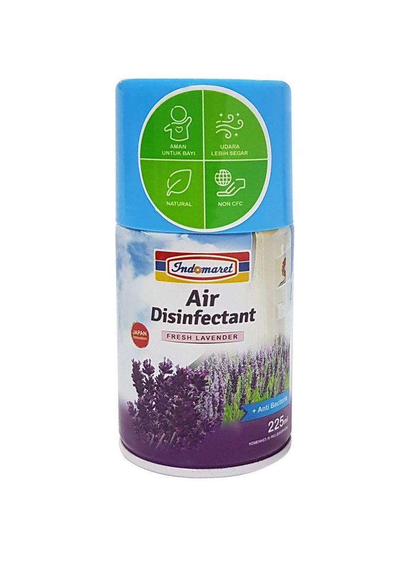 Indomaret Air Disinfectant Spray Fresh Lavender 225Ml 