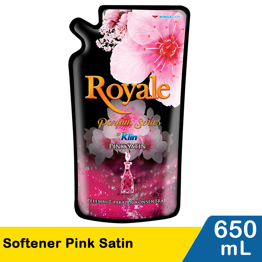 Royale Softener Pink Satin 800mL KlikIndomaret