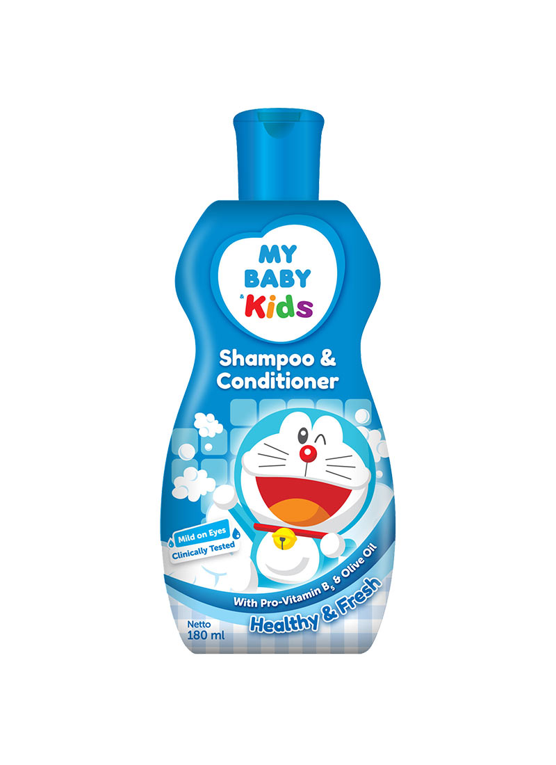My Baby Kids Shampoo & Conditioner Healthy & Fresh 180mL | Klik Indomaret