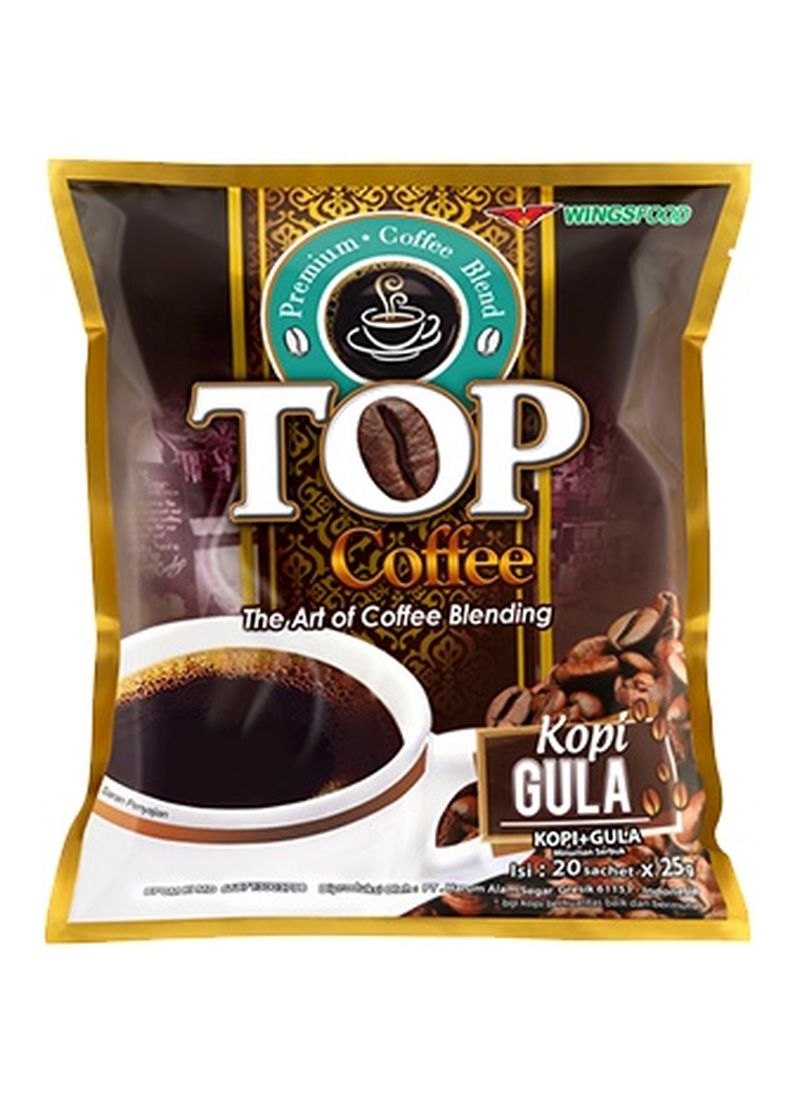 Top Coffee Kopi Gula 2 In 1 20X25g | KlikIndomaret