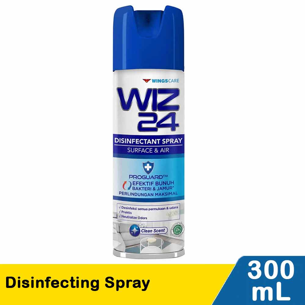 Wiz24 Disinfecting Spray 300Ml KlikIndomaret