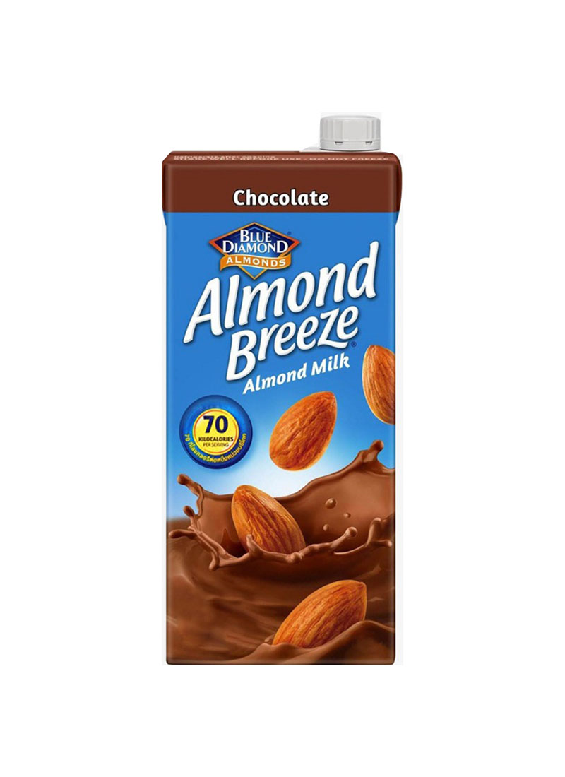 blue diamond almond breeze chocolate