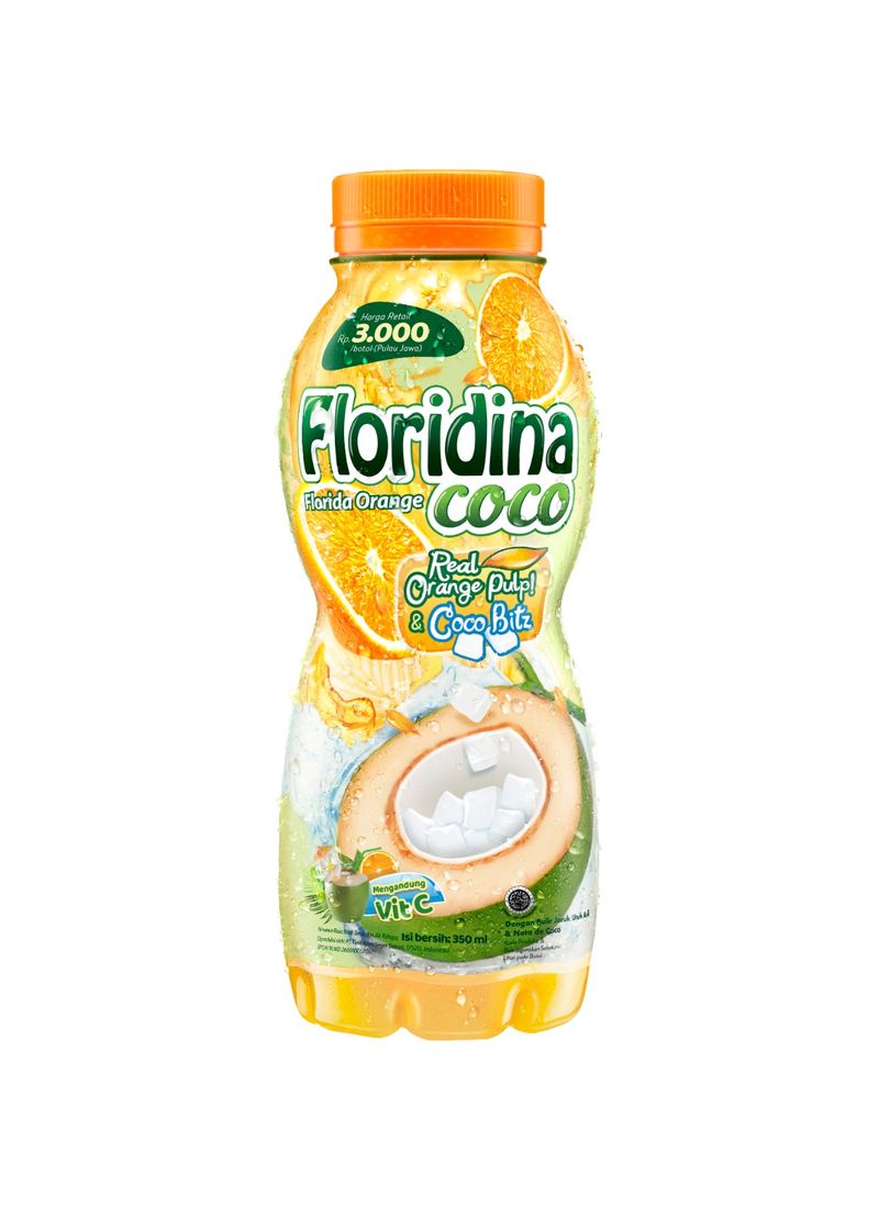 Floridina Juice Pulp Coco Bit 350mL | KlikIndomaret