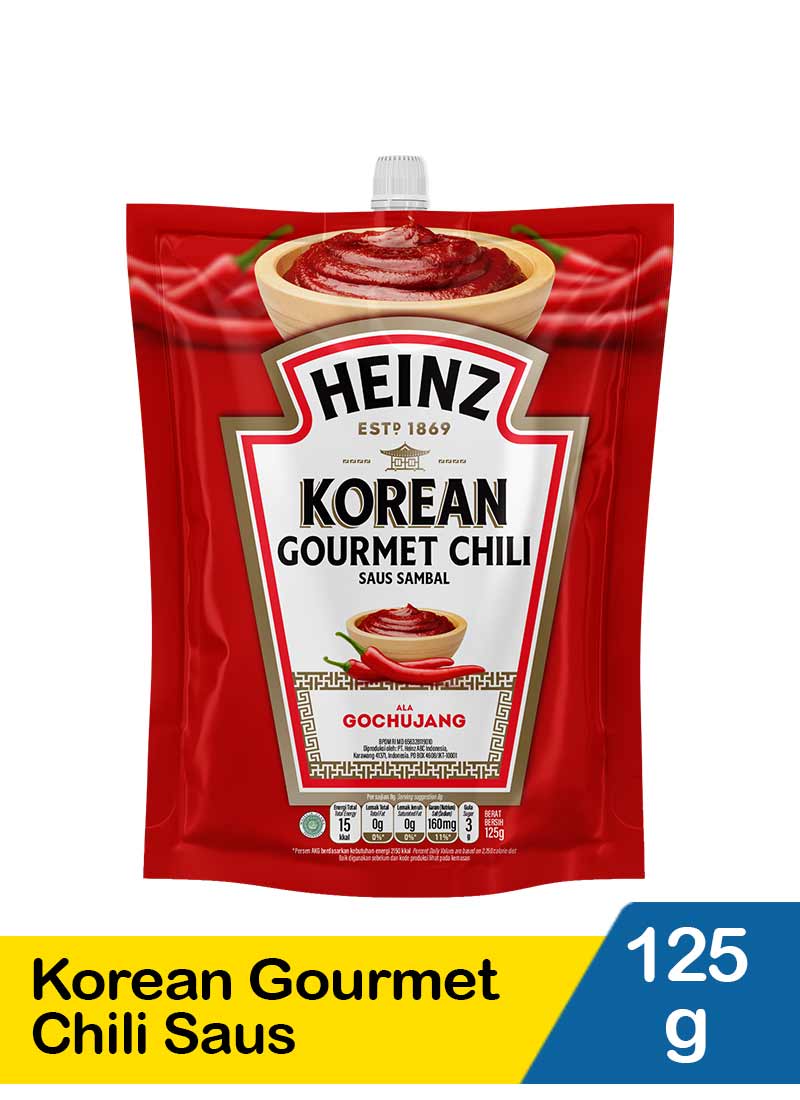 Heinz Korean Gourmet Chili Saus 125g Klik Indomaret