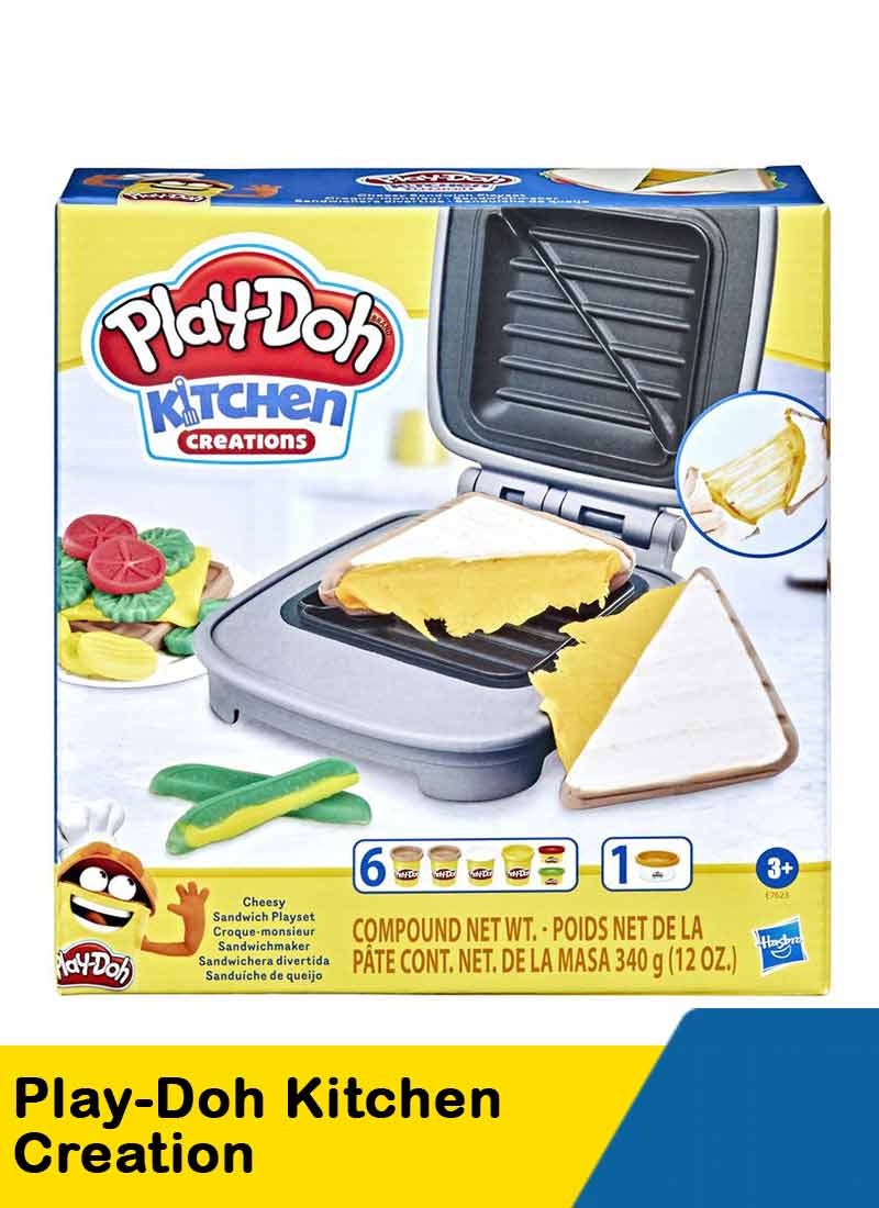 play doh cheesy sandwich