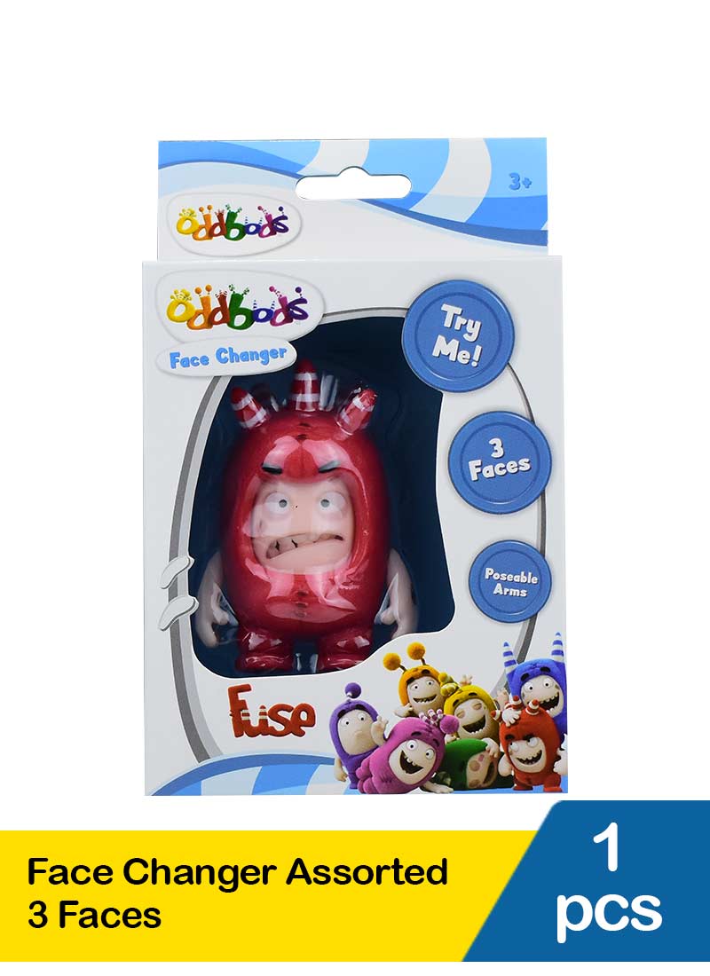 Oddbods store face changer