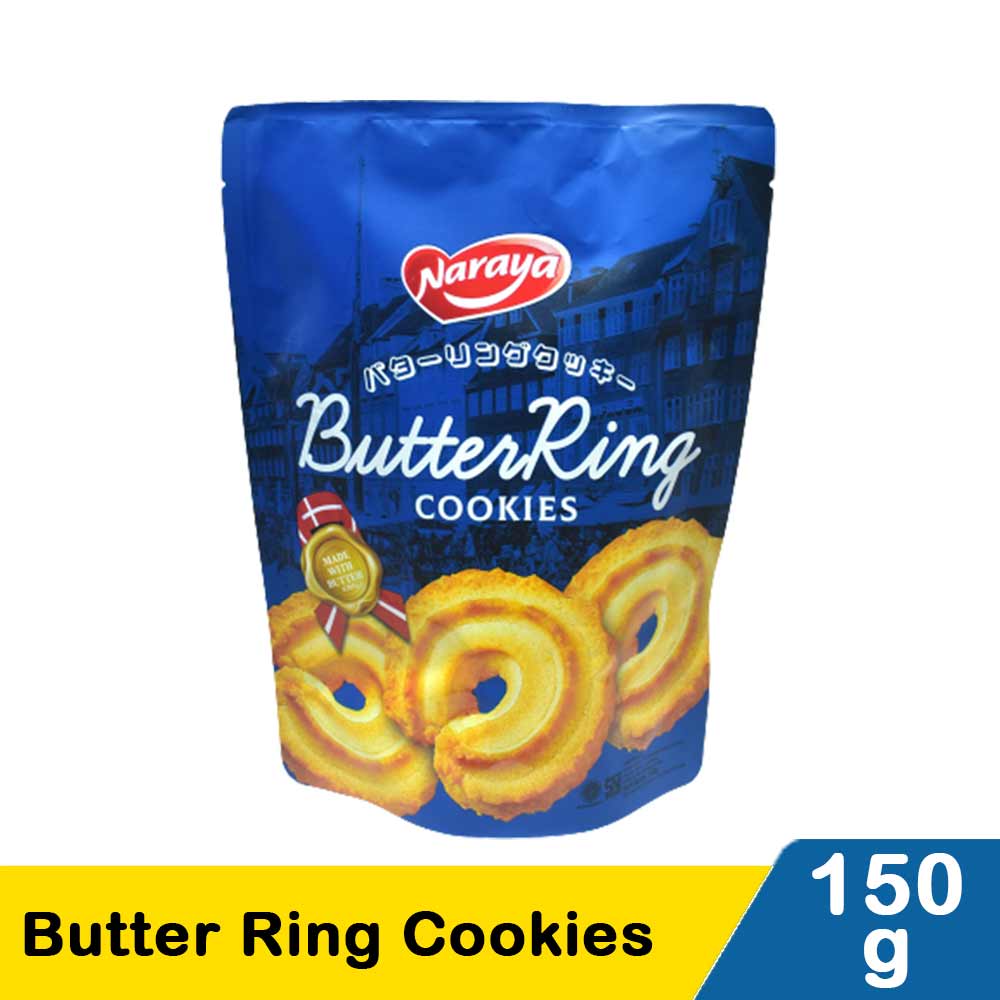 Naraya Butter Ring Cookies 150G Klik Indomaret