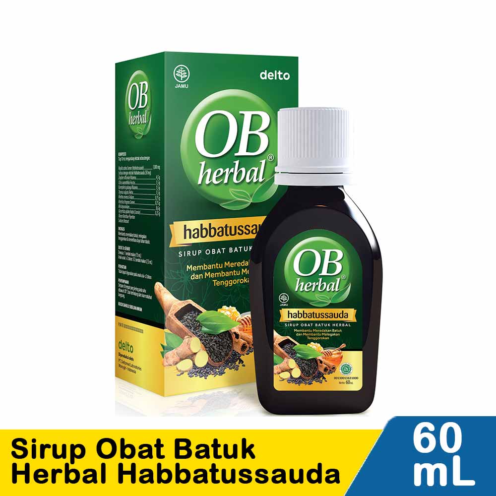 Ob Herbal Sirup Obat Batuk Habbatussauda Ml Klik Indomaret