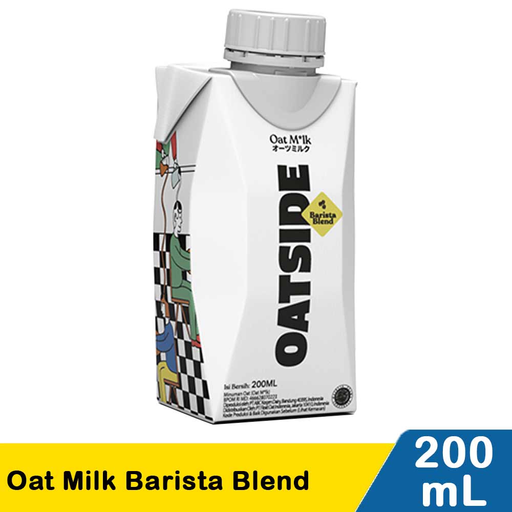 Oatside Oat Milk Barista Blend 200mL Klik Indomaret