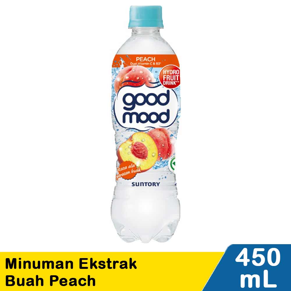 Good Mood Minuman Ekstrak Buah Peach 450mL | Klik Indomaret