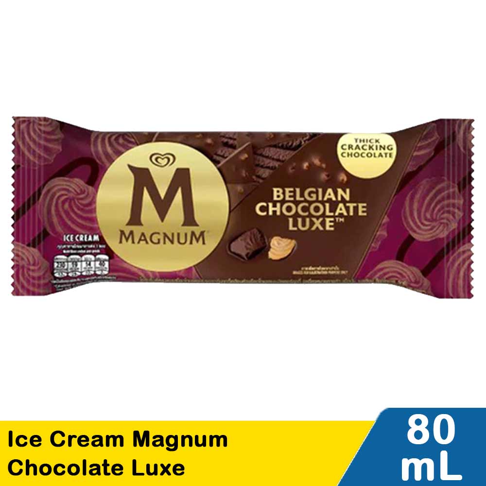 Wall's Ice Cream Magnum Chocolate Luxe 80mL | Klik Indomaret