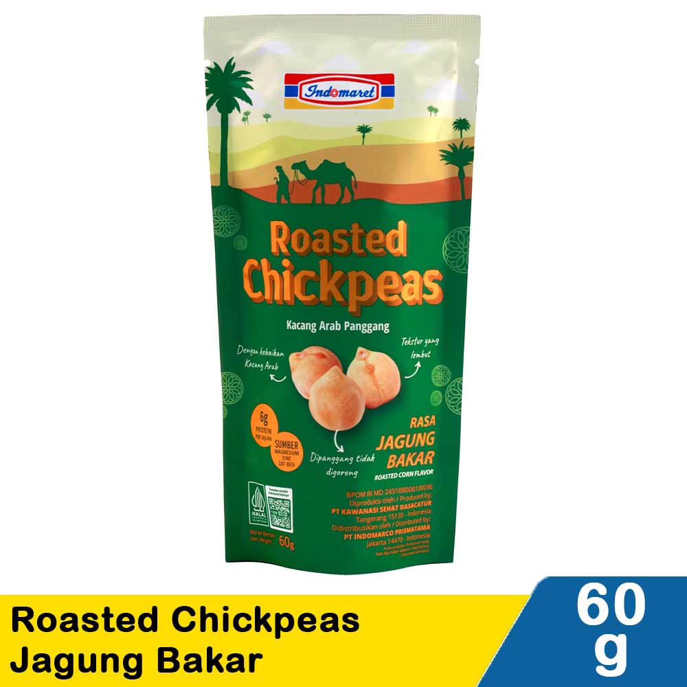 Indomaret Roasted Chickpeas Kacang Arab Jagung Bakar G Klik Indomaret