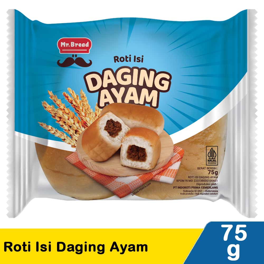 Mr.Bread Roti Isi Daging Ayam | Klik Indomaret