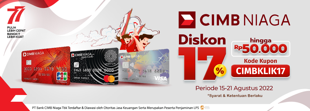 Promo Kartu Kredit CIMB Niaga | KlikIndomaret